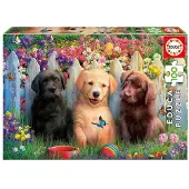 Educa Posing Puppies 100p palapeli