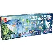 Hape Mereneläimet Fluori Palapeli 200 Kappaletta