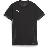 Puma Treenipaita teamGOAL - Musta/Valkoinen/Litteä vaaleanharmaa Nainen, koko Medium