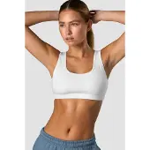 ICANIWILL Recharge Ribbed Top White