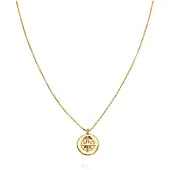 SAMIE Compass Necklace - Gold - ONE SIZE