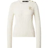 Ralph Lauren Gassed Cotton-Sweater - Cream - S
