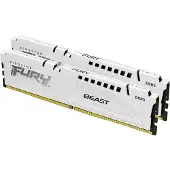 Kingston 32GB (2 x 16GB) FURY Beast White, DDR5 5200MHz, CL40, 1.25V, valkoinen