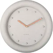 Karlsson KA5717WG Petra Warm Grey seinäkello 30 cm