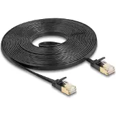 DeLOCK 80348, 5 m, Cat7, U/FTP (STP), RJ-45, RJ-45, Musta