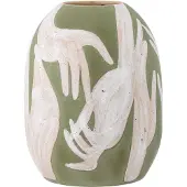 Bloomingville Adalena Vase - Green - Ø23.5XH30.5CM