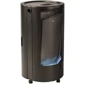 Blue Belle Kaasulämmitin PRO, Musta - Varustettu Termostaatilla