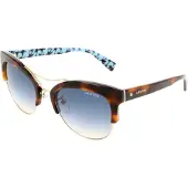 Lanvin SLN724V 53/20/140 Aurinkolasit Havana/kiiltävä kuvio Akryyli NAISILLE SLN724V