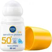 Nivea SUN Lasten aurinkosuoja Sensitive Sun Roll-On SPF50+ 50 ml