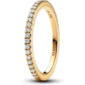 Pandora Timeless kullattu pinottava zirkonia rivisormus 162999C01-52