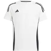 Adidas Toiminnallinen paita 'TIRO24 SWTEEY' musta / valkoinen