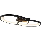 RL Malaga LED kattovalaisin 57cm 25W 3000K mattamusta