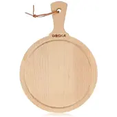 Boska Amigo round serving board 358121, 23.4 cm beech wood