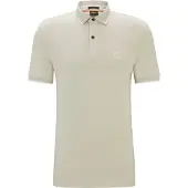 BOSS for man. 50507699 Passertip beige polo shirt (XXL), Casual, Cotton, Short sleeve