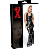 Late-X Latex Dress - black