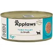 Applaws 24x70g in Broth tonnikalafilee kissan märkäruoka