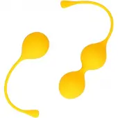Loveline Silicone Kegel Balls Training Set - Carambola