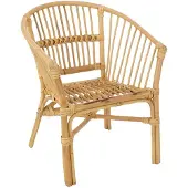 J-Line Child Seat Filou Rattan Natural - ONE SIZE