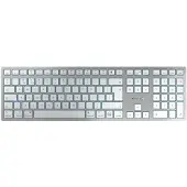 Cherry KW 9100 SLIM FOR MAC -langaton näppäimistö, SX, hopea