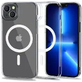 TechProtection iPhone 14 Flexair Magneettinen Hybridikotelo - Läpinäkyvä