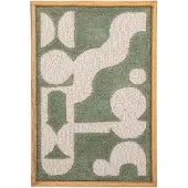 Bloomingville Longton seinäkoriste 45x65 cm Green