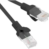 Lanberg PCU6-10CC-0150-BK, 1,5 m, Cat6, U/UTP (UTP), RJ-45, RJ-45, Musta