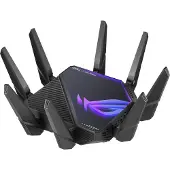 Asus ROG Rapture GT-AXE16000 -pelireititin, Wi-Fi 6E, AXE16000, Tri-band, musta