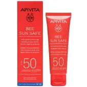 Apivita Bee Sun Safe Anti-spot And Anti-aging Spf50+ 50ml Kosteusvoide