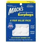 Macks Mack´s Pillow Soft Korvatulpat 6 Parit