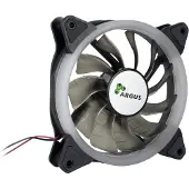 Inter-Tech Argus RS-051 RGB, Tuuletin, 12 cm, 900 RPM, Musta (88885508)