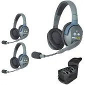 Eartec Ultralite x3 Double ear headset HD Full Duplex