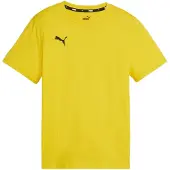 Puma T-paita Teamgoal Casuals - Nopeampi Keltainen/musta Lapset, koko 128 cm