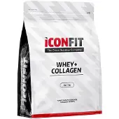 ICONFIT Whey + Kollageeni, Mansikka 1 kg 1 kg