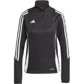 Adidas Toiminnallinen paita 'Tiro 24' musta / valkoinen