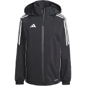 Adidas Urheilutakki musta / valkoinen