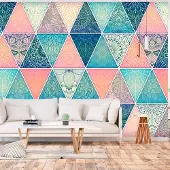Artgeist Tapetti – itämaiset kolmiot