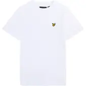 Lyle & Scott Plain T-Shirt - White - 128-134