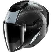Shark Rs Jet Carbon Blank Avoin Kypärä