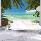Artgeist Tapetti - détente sur la plage