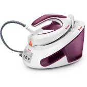 Tefal Express Anti-Calc SV8054E0 Dampstrygejern Lilla Hvid