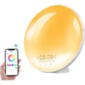 Mtp Products Sunrise Digitaalinen Herätyskello ja Yövalo SH-01S