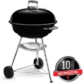 Weber Compact Kettle Hiiligrilli 57 cm - Musta