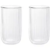 Homla Lasit kahvalla CEMBRA GROOVE, 2 x 350 ml