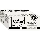 Sheba 120x85g annospussit valikoima kastikkeessa siipikarjalajitelma kissan märkäruoka