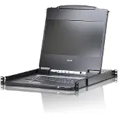 Aten – Single Rail 17.3" Widescreen Full HD LCD, USB, UK (CL6700MW-ATA-EG)