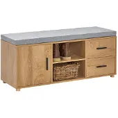 SoBuy Säilytyspenkki 2-kaapilla