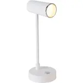 TRIO Lenny LED pöytävalaisin ladattava 28cm 2,5W 3000+4000+6000K valkoinen