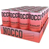 NOCCO BCAA Berruba -energiajuoma 330ml, 24 Pack