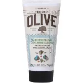 Korres Pure Greek Olive & Sea Salt kosteuttava käsivoide sisältää merisuolaa 75 ml