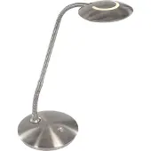 Steinhauer Led työpöytävalaisin Zenith, himmennettävä, Alumiini/harmaa/sinkki, Olohuone/ruokailutila, Metalli, Moderni, työpöytävalaisin